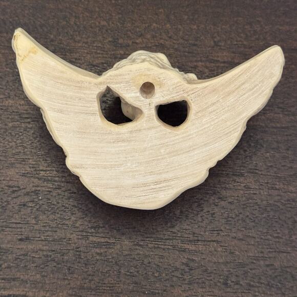 VTG Winged Angel Bust Holding Bird Old World Style Cherub Wall Decor Italian - Picture 7 of 11